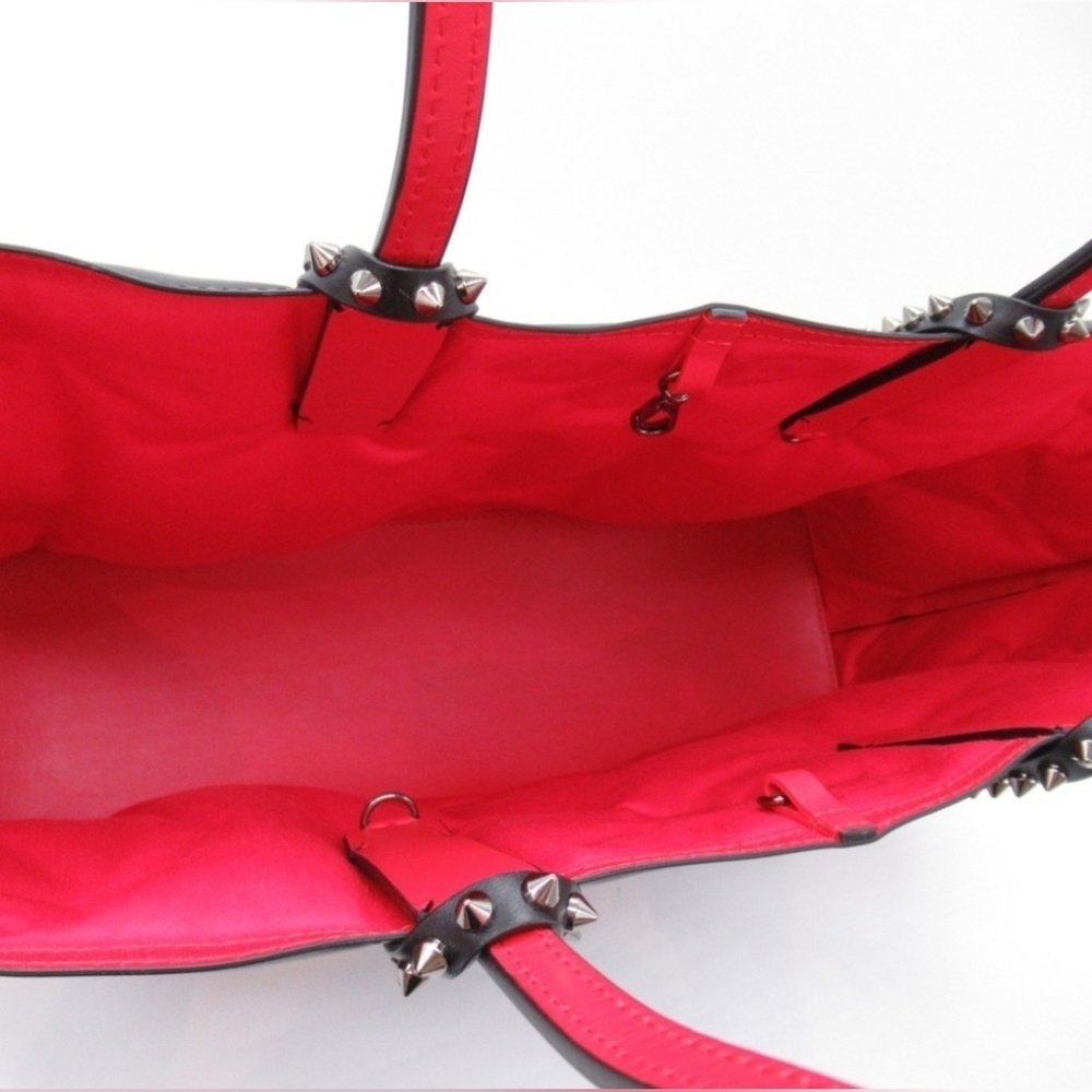 Christian Louboutin Shoulder Bag Black Calf Leather - Picture 6 of 7